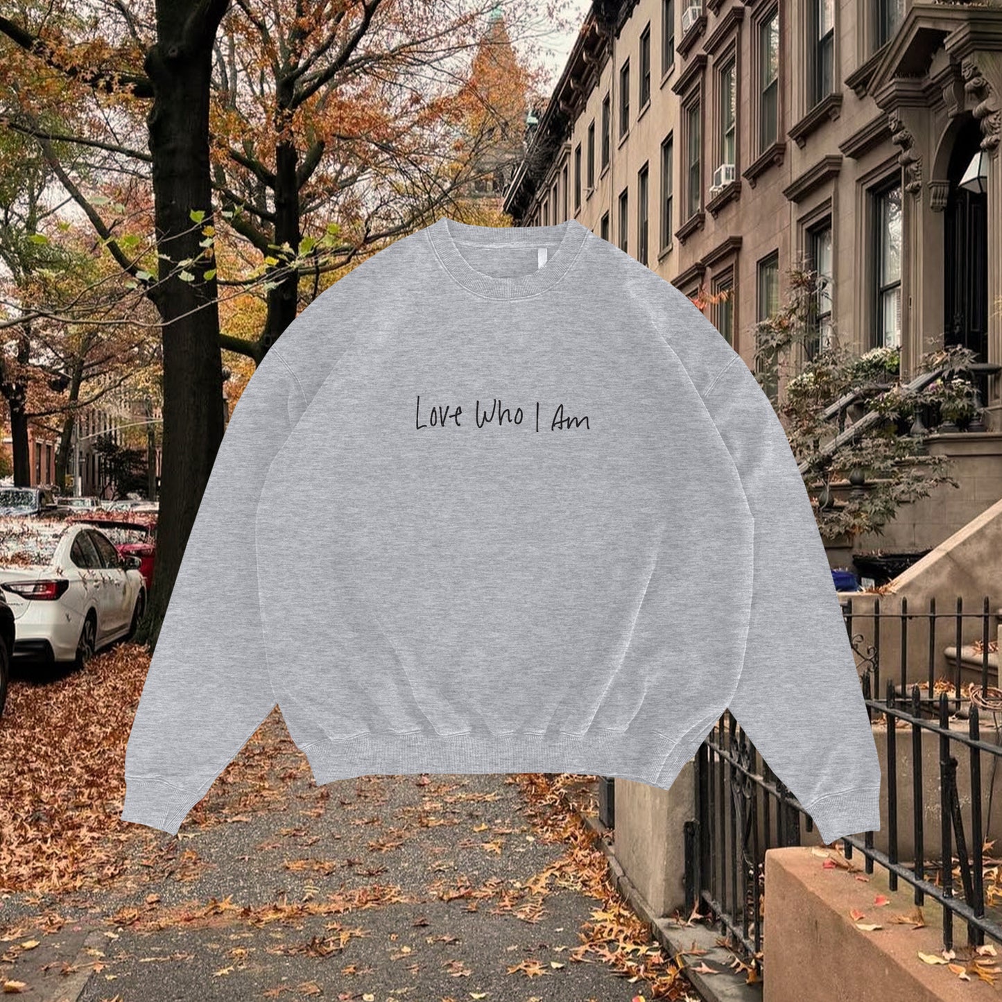 Handwritten Love Who I Am Crew