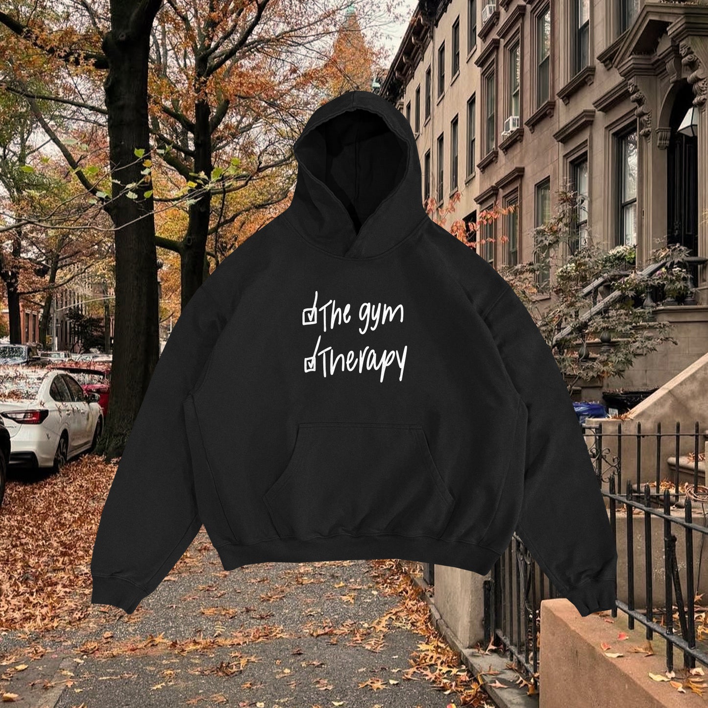 IDK Gym Therapy Hoodie